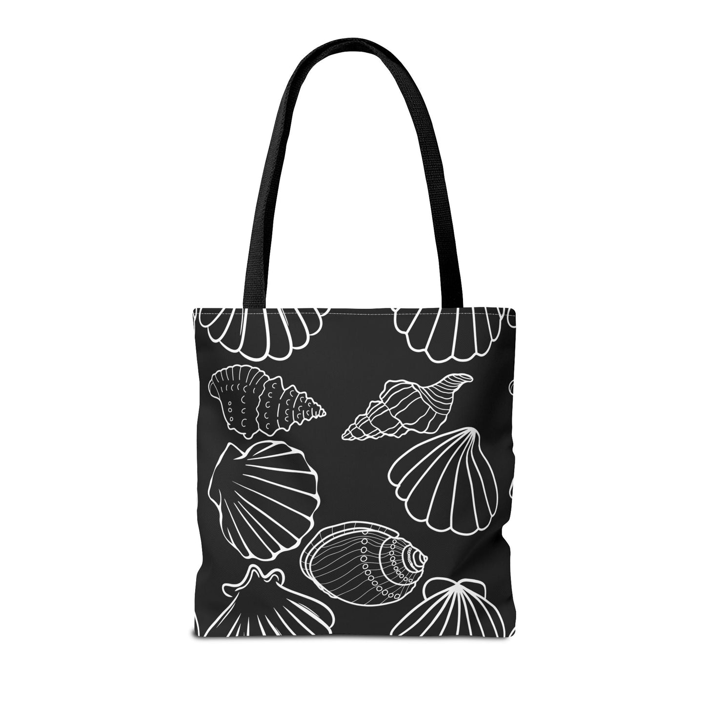 Elegant Shell Pattern Tote Bag - Perfect for Beach Days & Everyday Use