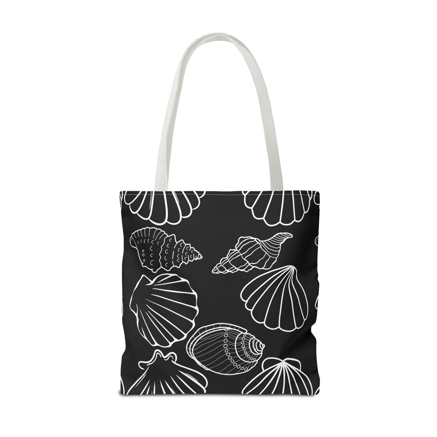 Elegant Shell Pattern Tote Bag - Perfect for Beach Days & Everyday Use