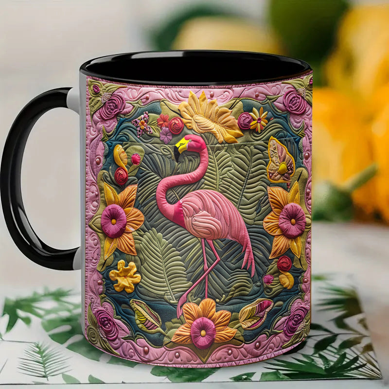 Flamingo Ceramic Coffee Mug