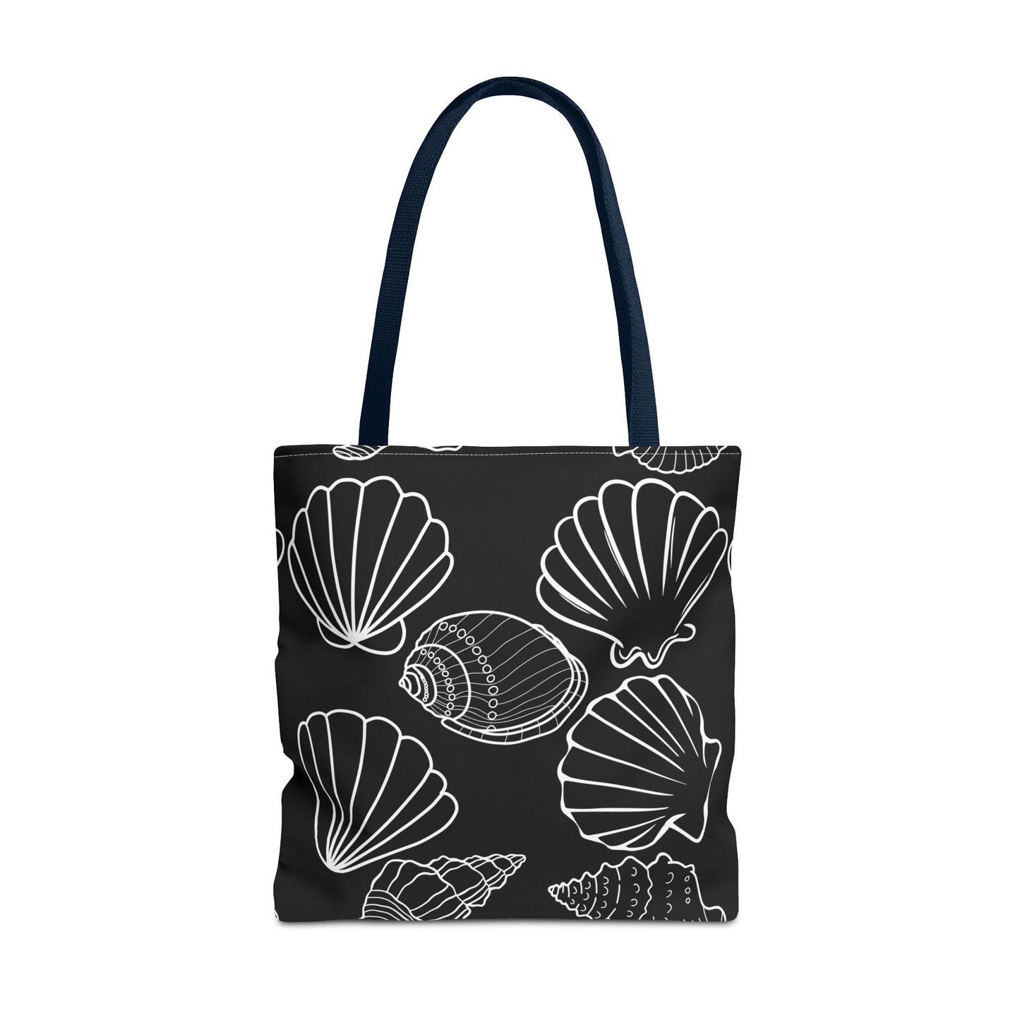 Elegant Shell Pattern Tote Bag - Perfect for Beach Days & Everyday Use