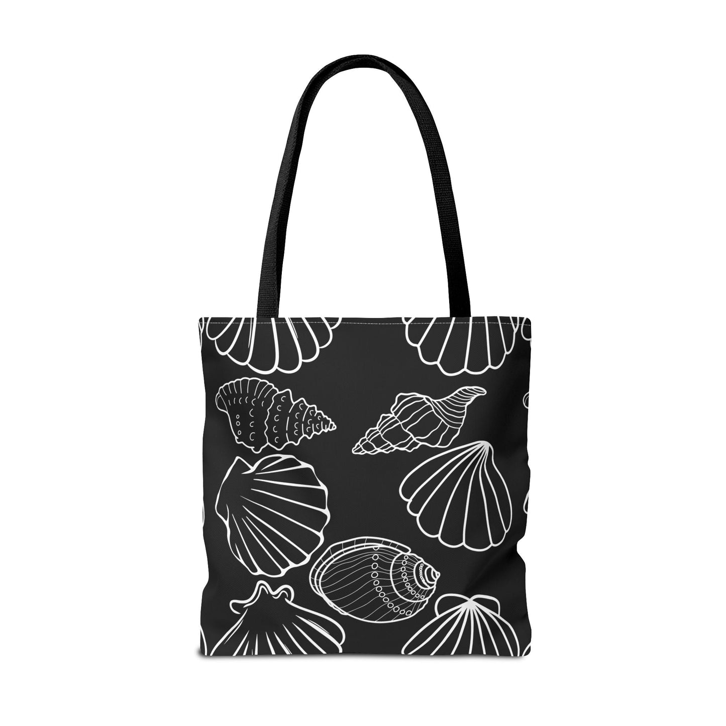 Elegant Shell Pattern Tote Bag - Perfect for Beach Days & Everyday Use