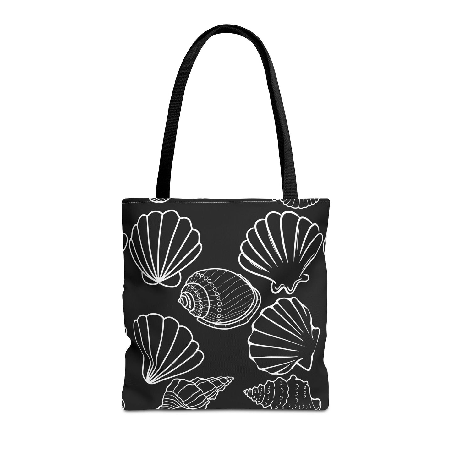 Elegant Shell Pattern Tote Bag - Perfect for Beach Days & Everyday Use