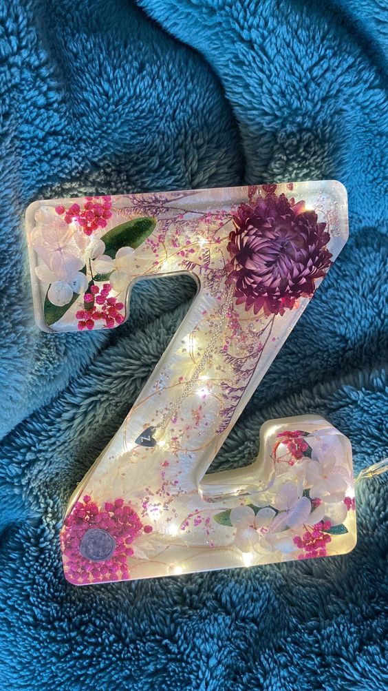 ❤️ Mother's Day Gifts 🎁Handmade Floral Resin 🌸