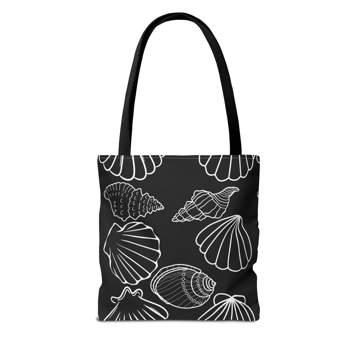 Elegant Shell Pattern Tote Bag - Perfect for Beach Days & Everyday Use