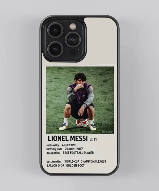 Lionel Messi Polaroid Poster Premium Case