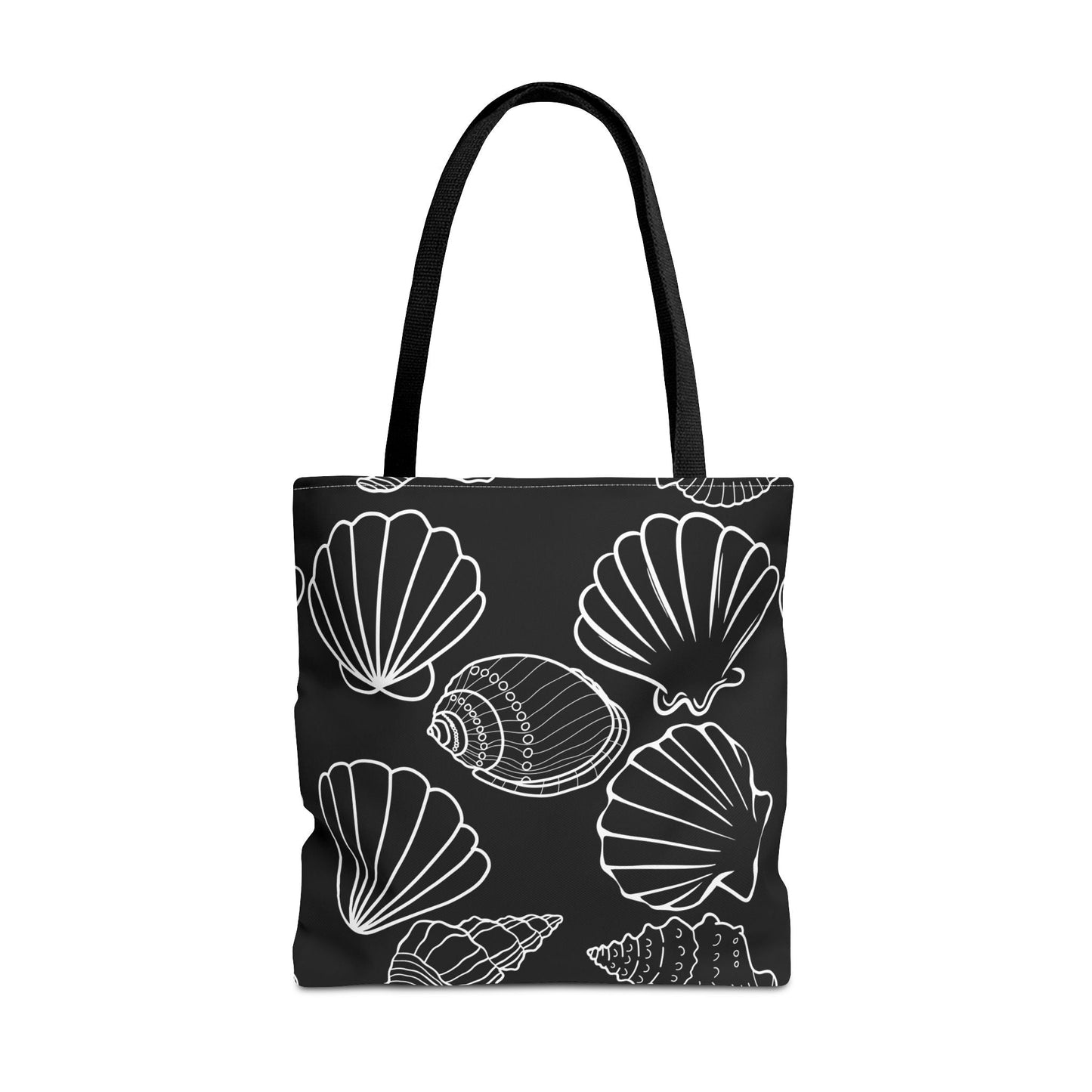 Elegant Shell Pattern Tote Bag - Perfect for Beach Days & Everyday Use