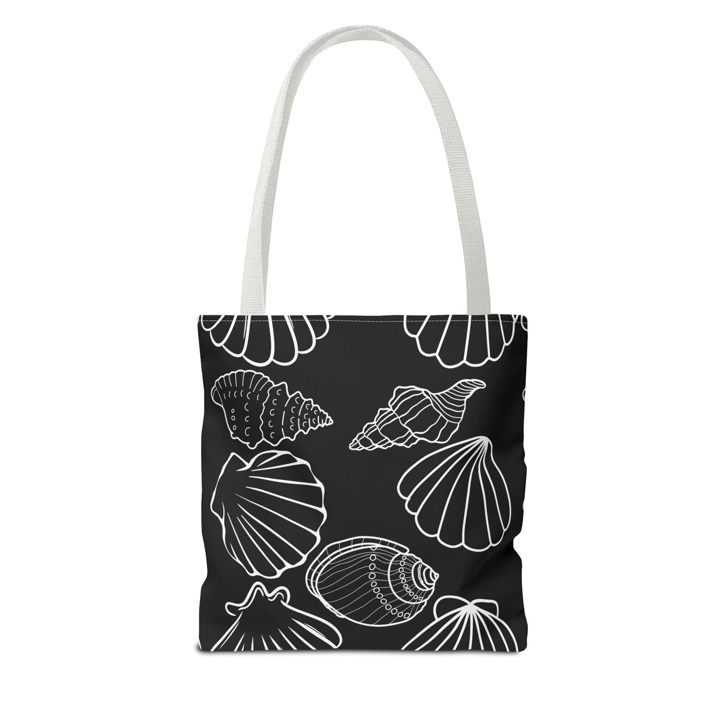Elegant Shell Pattern Tote Bag - Perfect for Beach Days & Everyday Use