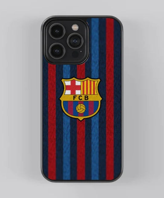 Barcelona stripes logo Premium Case