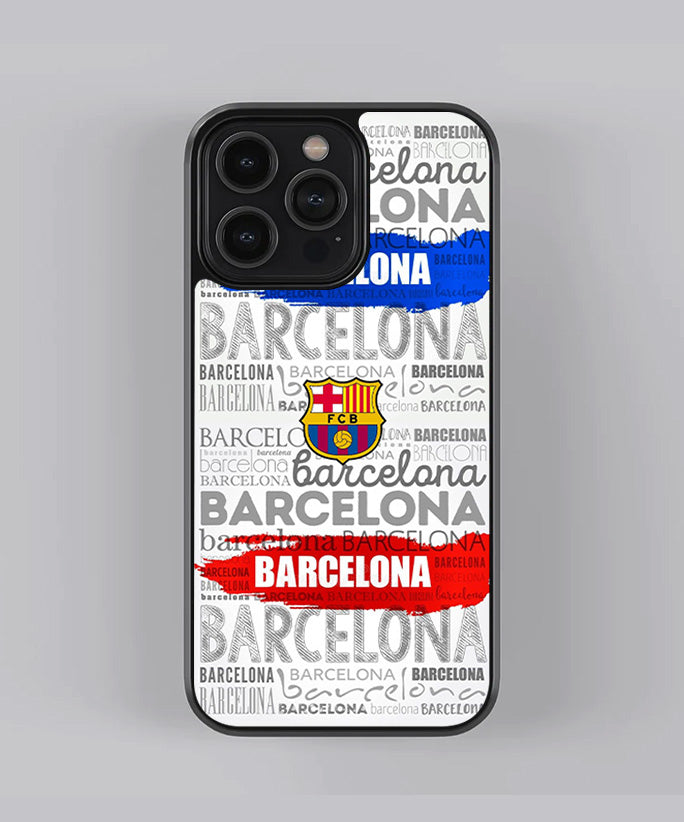 Barcelona with Logo Premium Case
