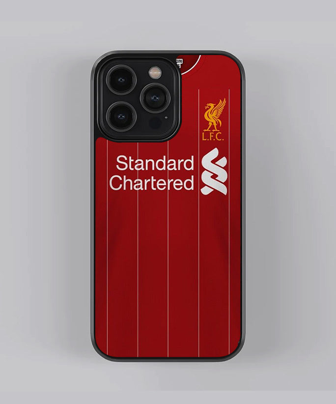 Liverpool red Jersey Premium Glass Case