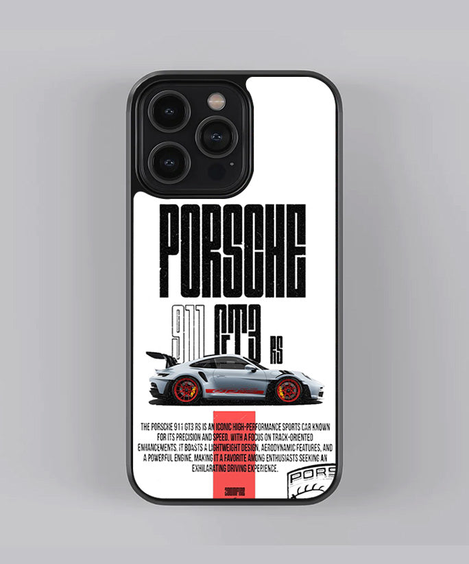 Porsche 911 GT3 Premium Glass Case