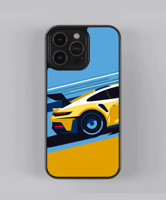 Porche cartoonistic premium case