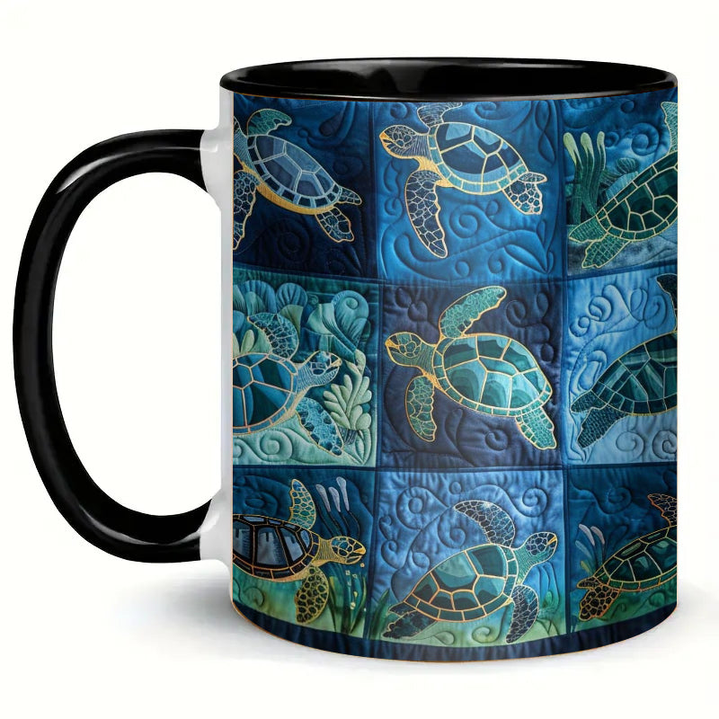 Turtle Ceramic Coffee Mug