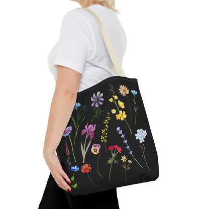 Floral Tote Bag - Chic and Eco-Friendly Carryall for Nature Lovers