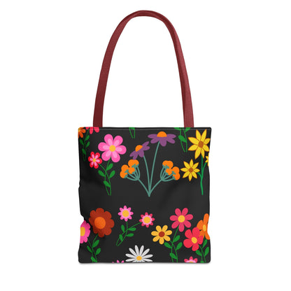 Colorful Floral Tote Bag – Eco-Friendly Every Day Essentials