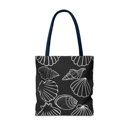 Elegant Shell Pattern Tote Bag - Perfect for Beach Days & Everyday Use