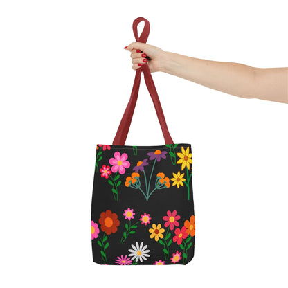 Colorful Floral Tote Bag – Eco-Friendly Every Day Essentials