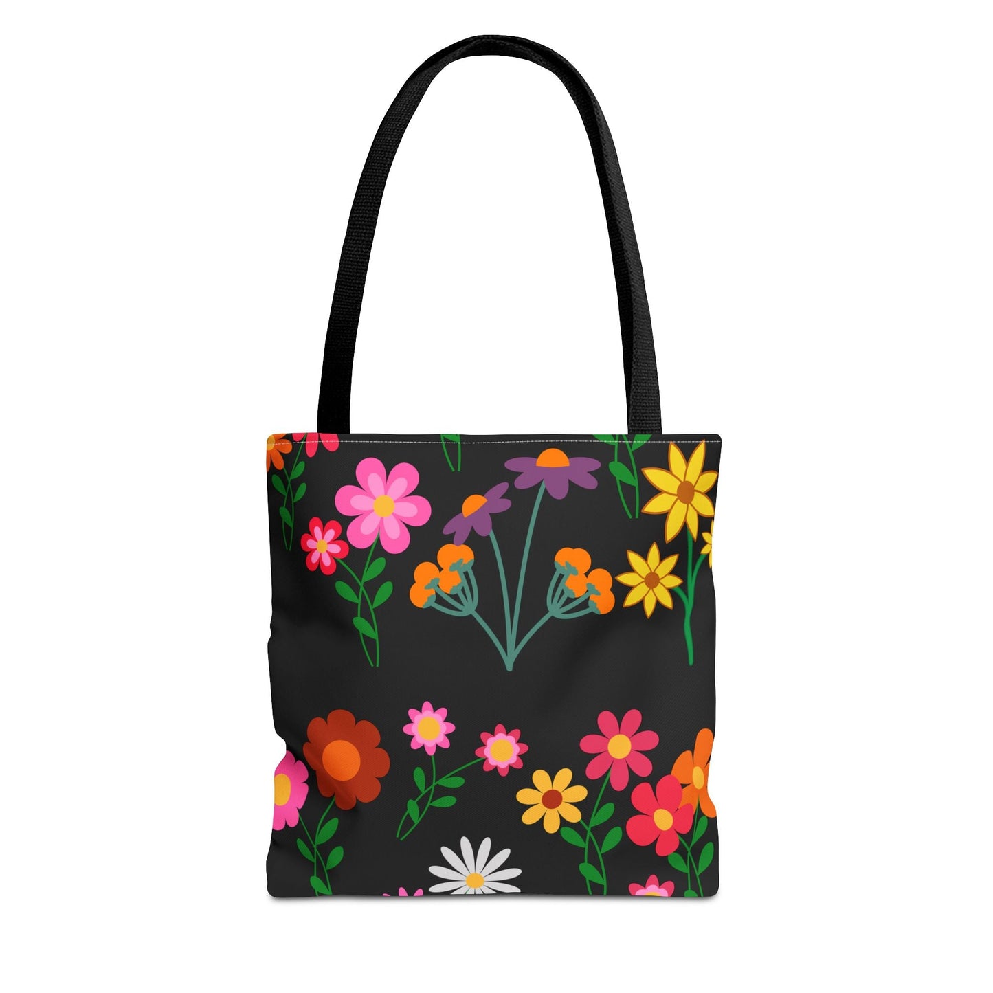 Colorful Floral Tote Bag – Eco-Friendly Every Day Essentials