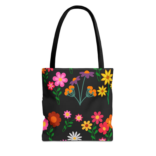 Colorful Floral Tote Bag – Eco-Friendly Every Day Essentials