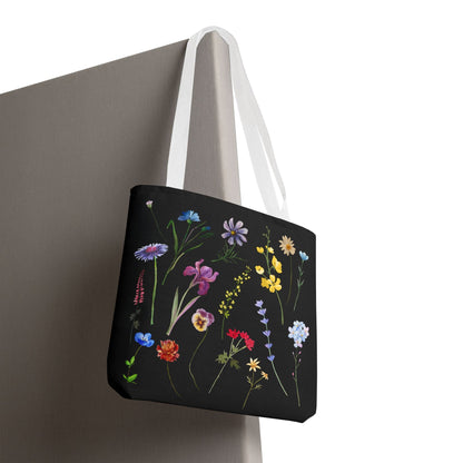 Floral Tote Bag - Chic and Eco-Friendly Carryall for Nature Lovers