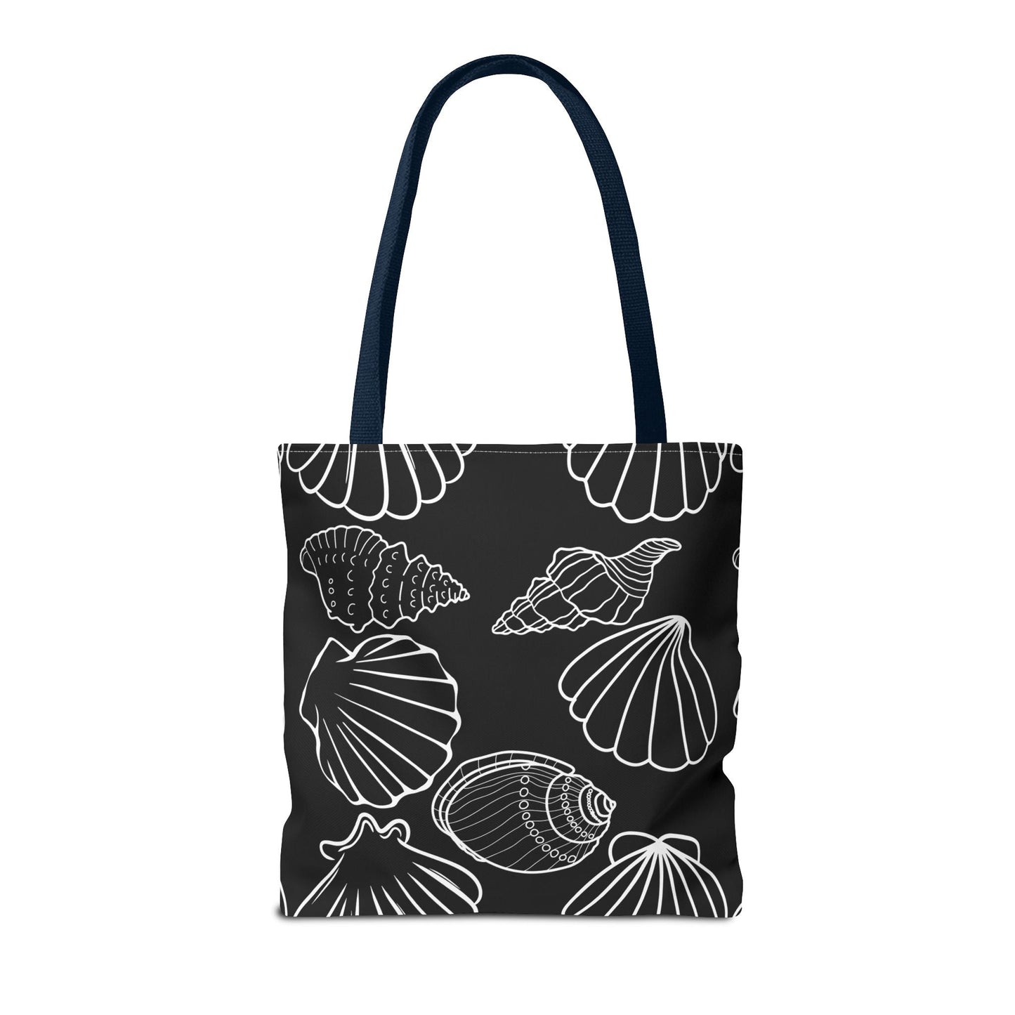 Elegant Shell Pattern Tote Bag - Perfect for Beach Days & Everyday Use