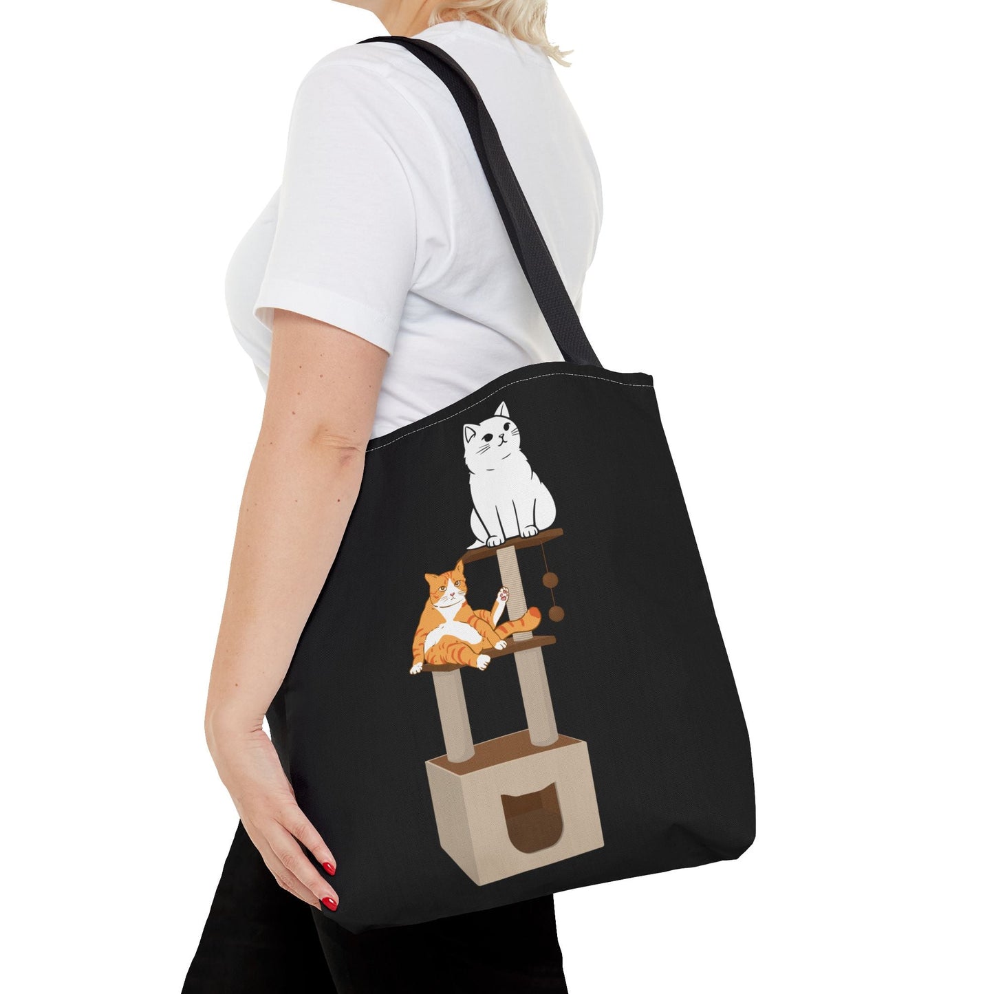 Cute Cat Lover Tote Bag - Perfect for Pet Owners and Cat Enthusiasts