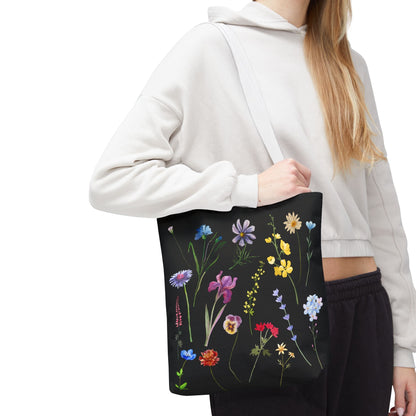 Floral Tote Bag - Chic and Eco-Friendly Carryall for Nature Lovers