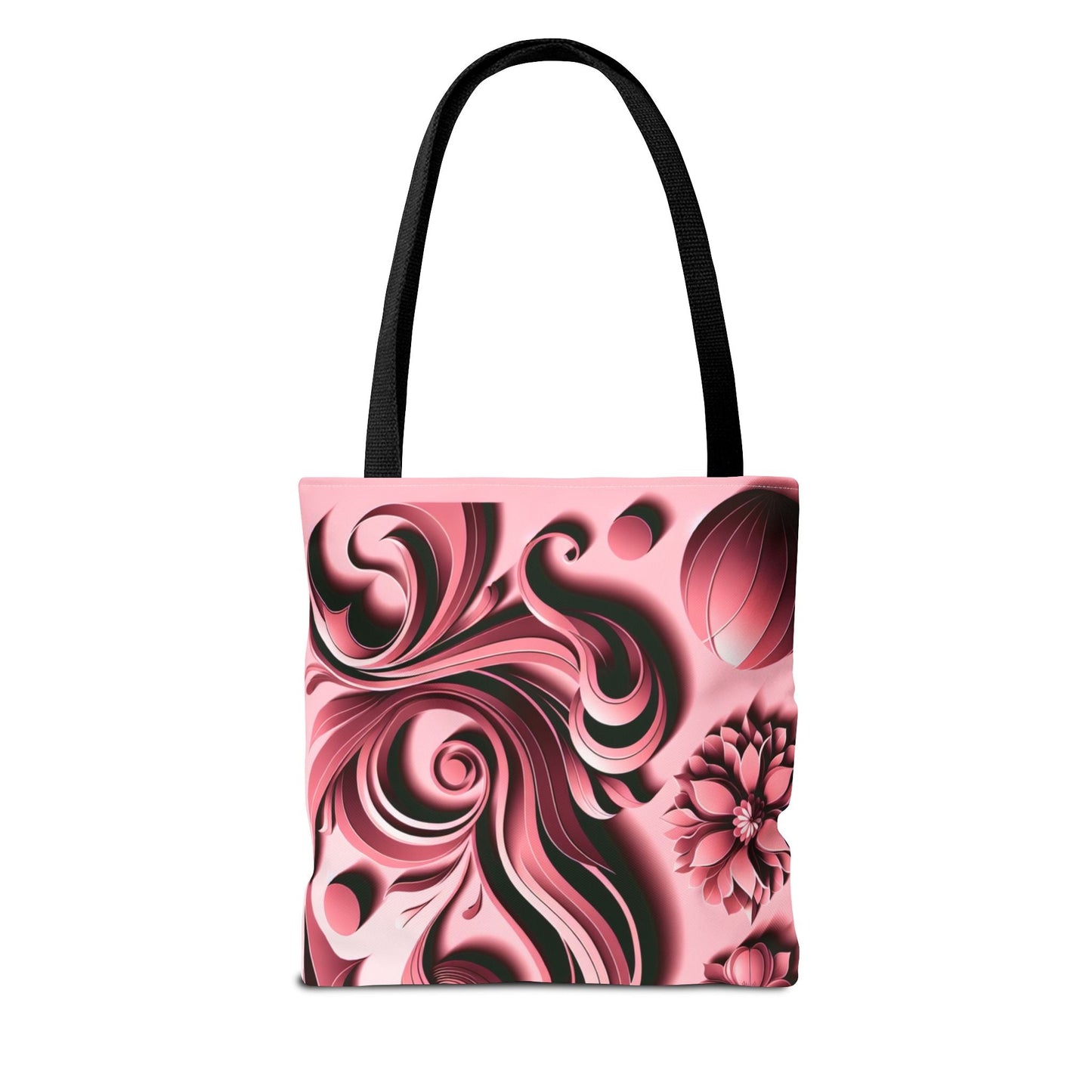 Stylish Floral Tote Bag - Elegant Floral Design for Everyday Use