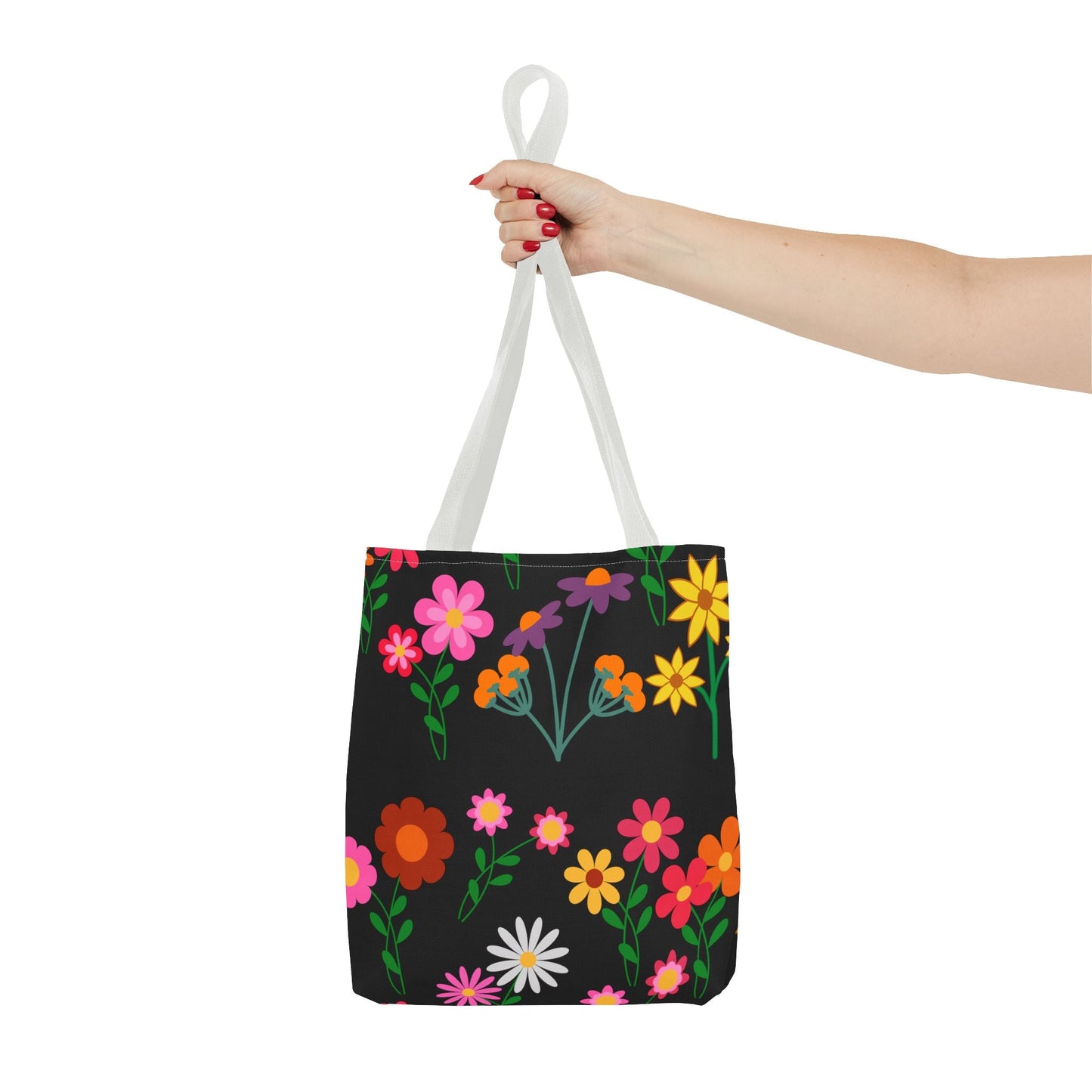 Colorful Floral Tote Bag – Eco-Friendly Every Day Essentials