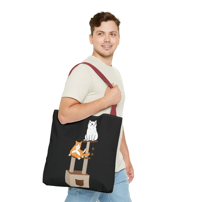 Cute Cat Lover Tote Bag - Perfect for Pet Owners and Cat Enthusiasts