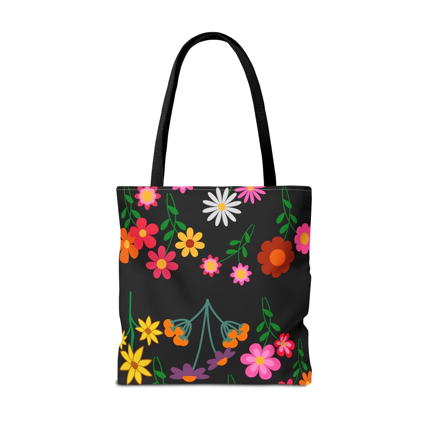 Colorful Floral Tote Bag – Eco-Friendly Every Day Essentials