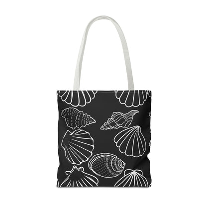 Elegant Shell Pattern Tote Bag - Perfect for Beach Days & Everyday Use