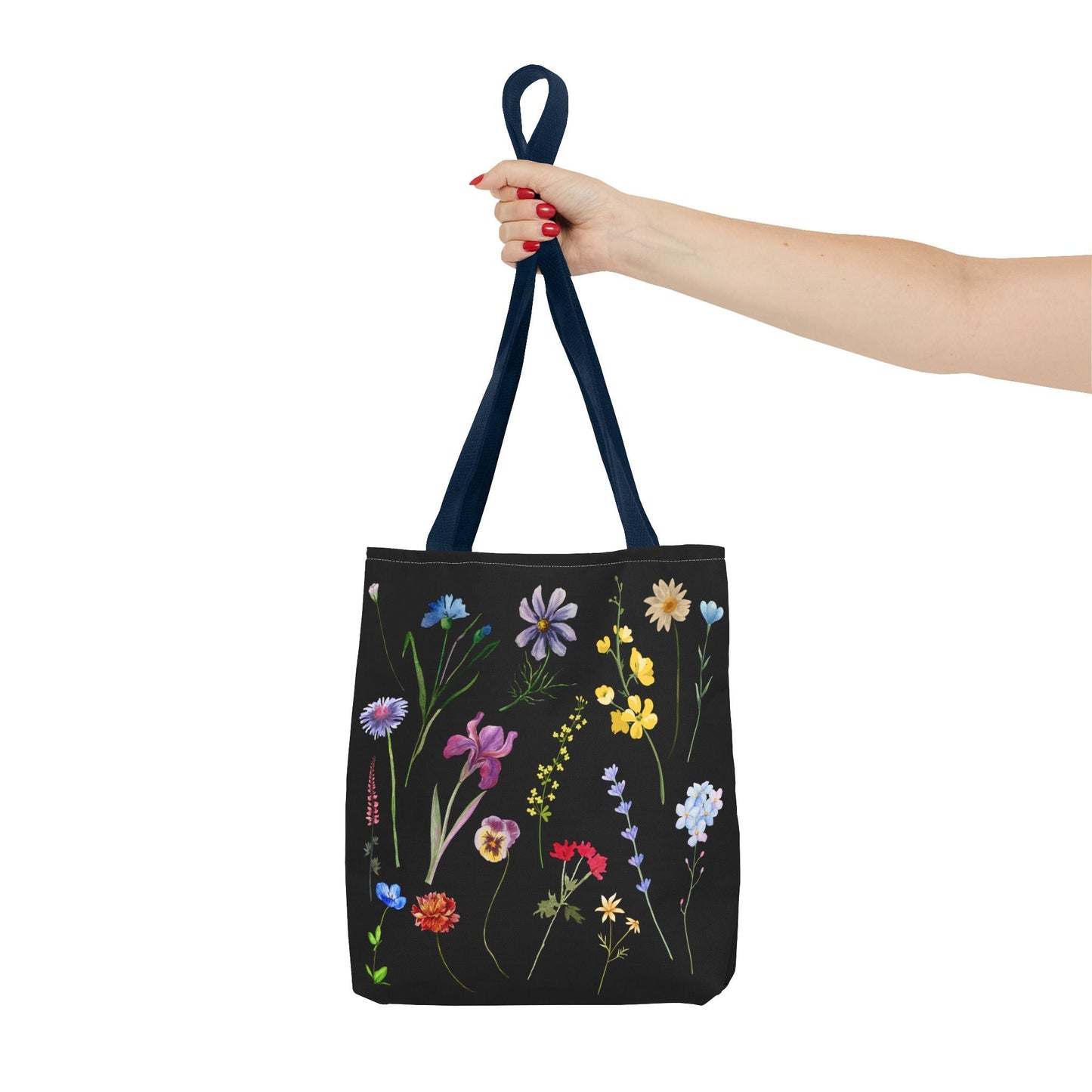 Floral Tote Bag - Chic and Eco-Friendly Carryall for Nature Lovers