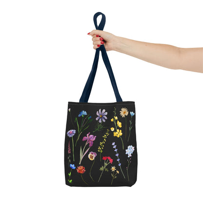 Floral Tote Bag - Chic and Eco-Friendly Carryall for Nature Lovers