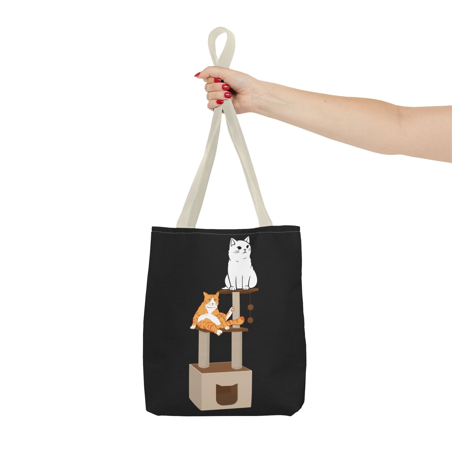 Cute Cat Lover Tote Bag - Perfect for Pet Owners and Cat Enthusiasts
