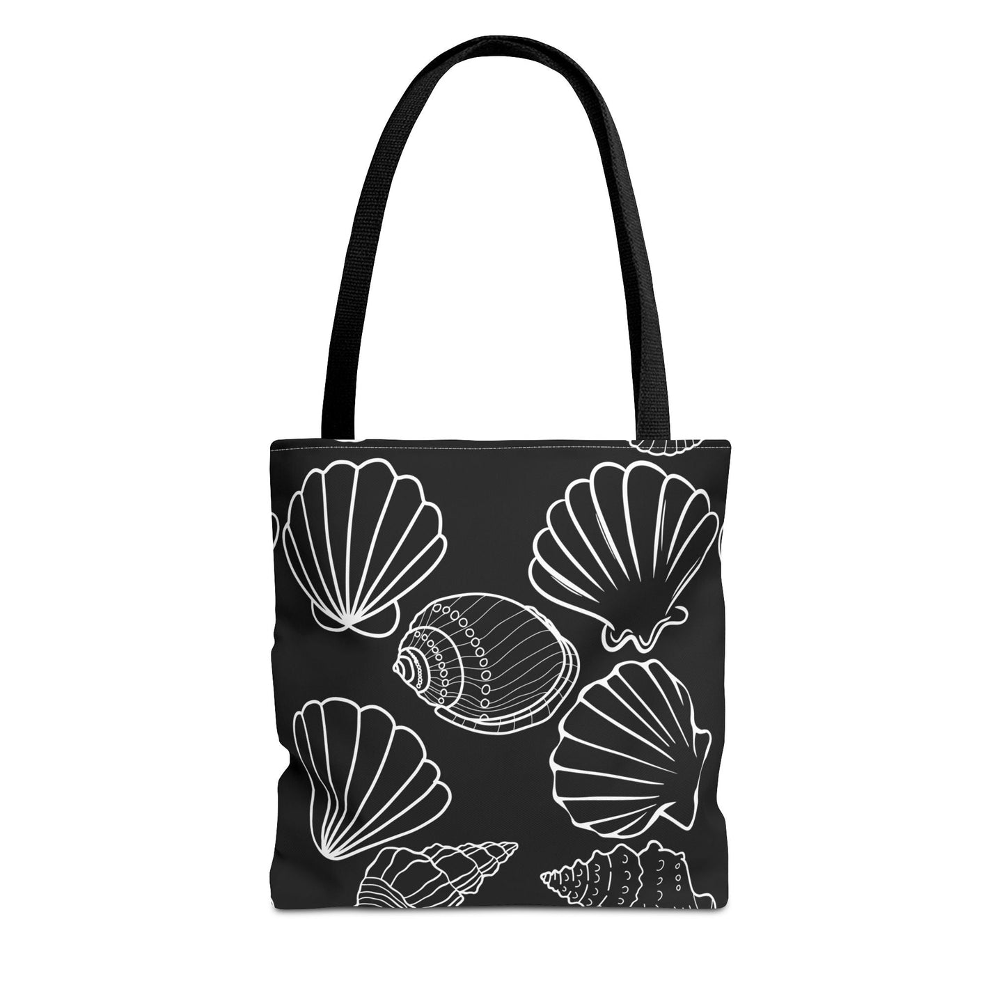 Elegant Shell Pattern Tote Bag - Perfect for Beach Days & Everyday Use