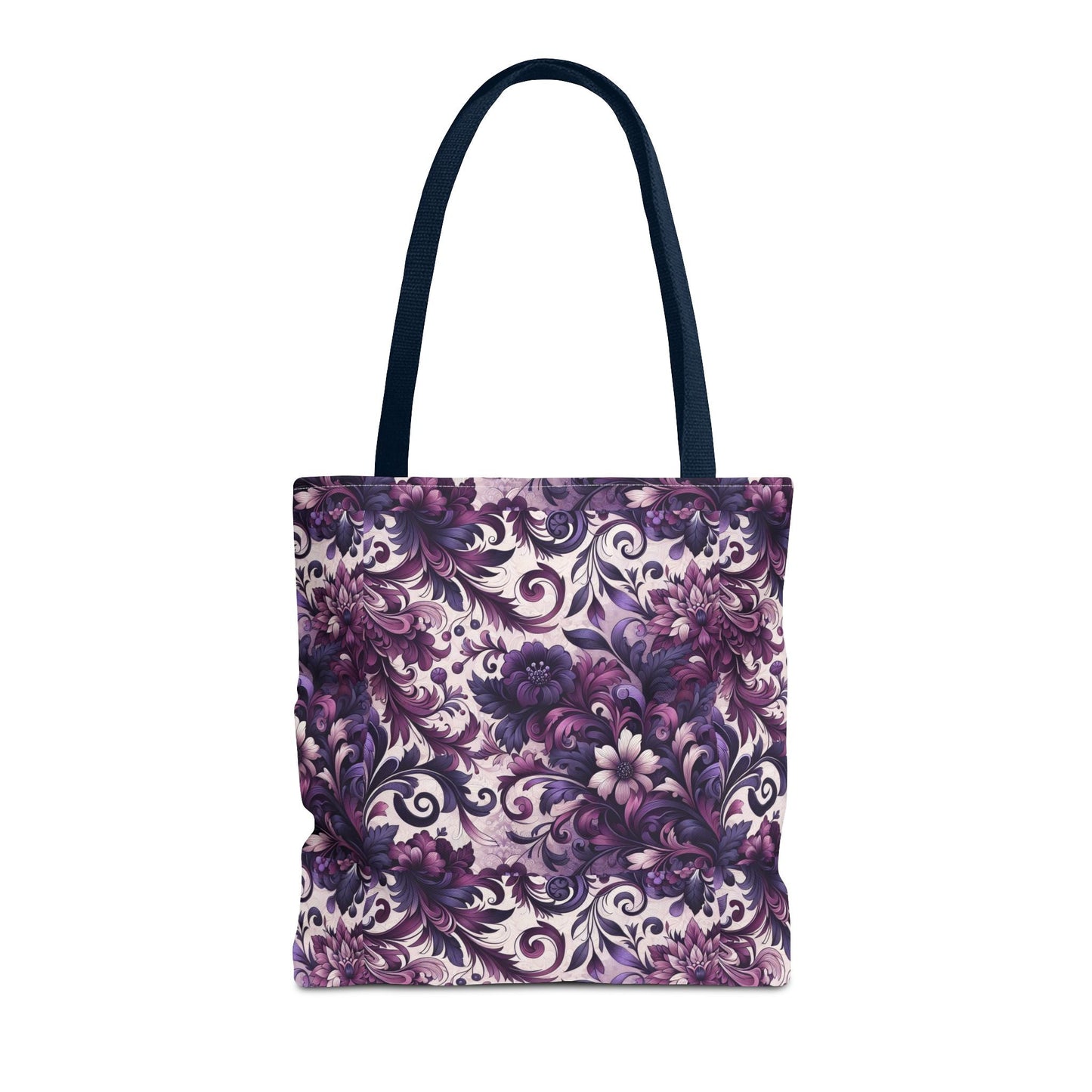 Floral Elegance Tote Bag - Stylish and Versatile Floral Pattern for Everyday Use