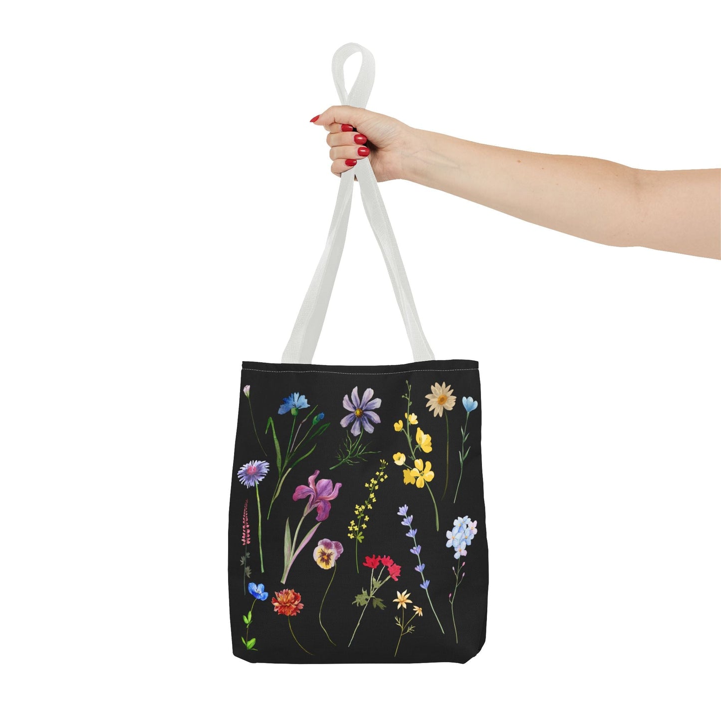 Floral Tote Bag - Chic and Eco-Friendly Carryall for Nature Lovers
