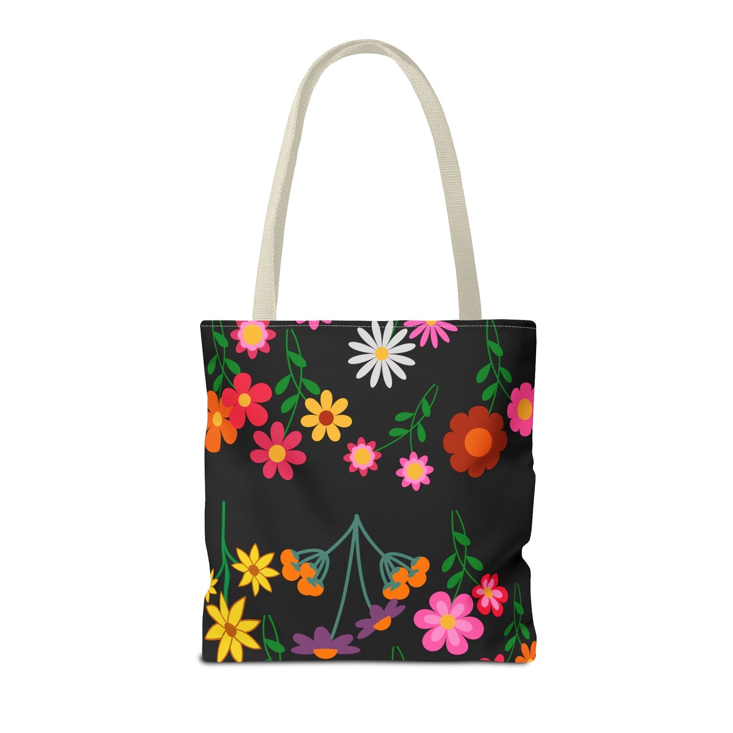 Colorful Floral Tote Bag – Eco-Friendly Every Day Essentials
