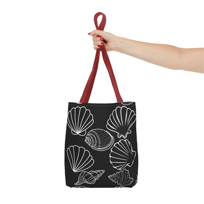 Elegant Shell Pattern Tote Bag - Perfect for Beach Days & Everyday Use