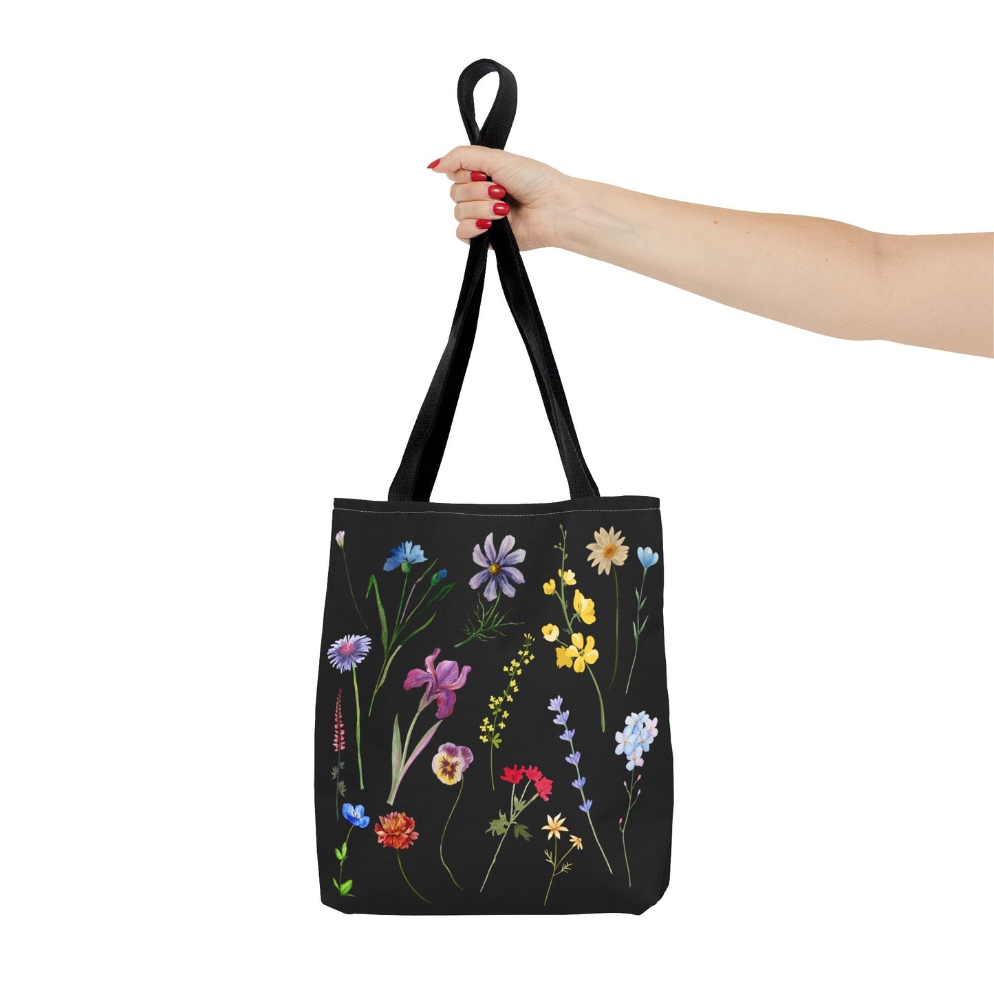 Floral Tote Bag - Chic and Eco-Friendly Carryall for Nature Lovers