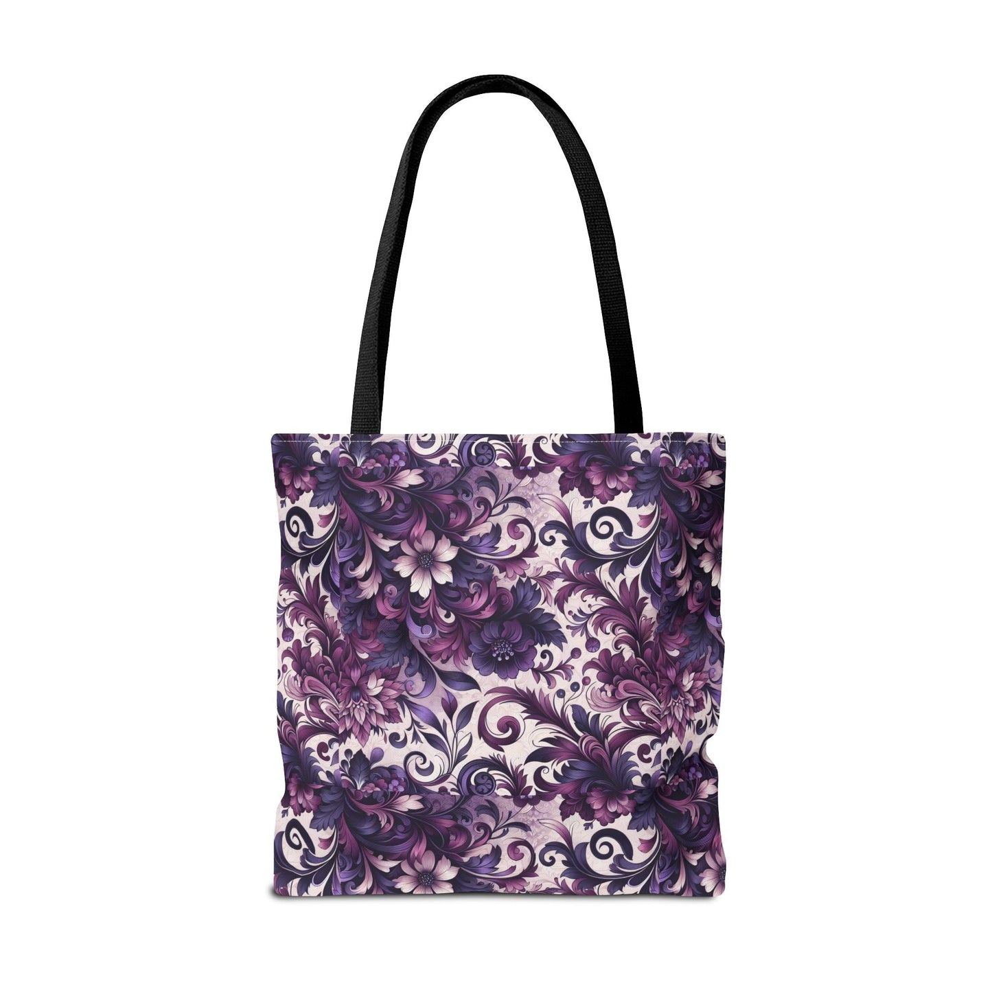 Floral Elegance Tote Bag - Stylish and Versatile Floral Pattern for Everyday Use
