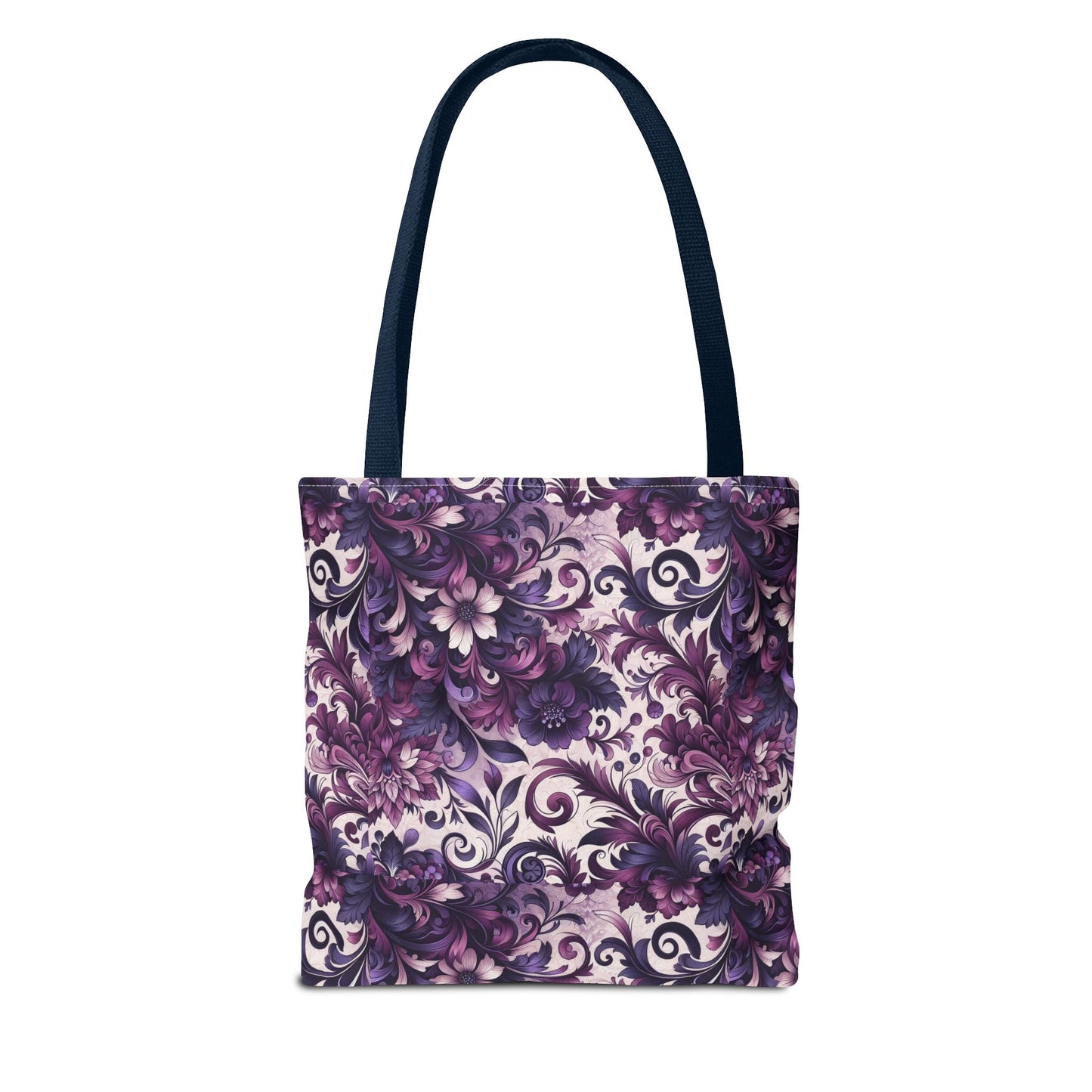 Floral Elegance Tote Bag - Stylish and Versatile Floral Pattern for Everyday Use