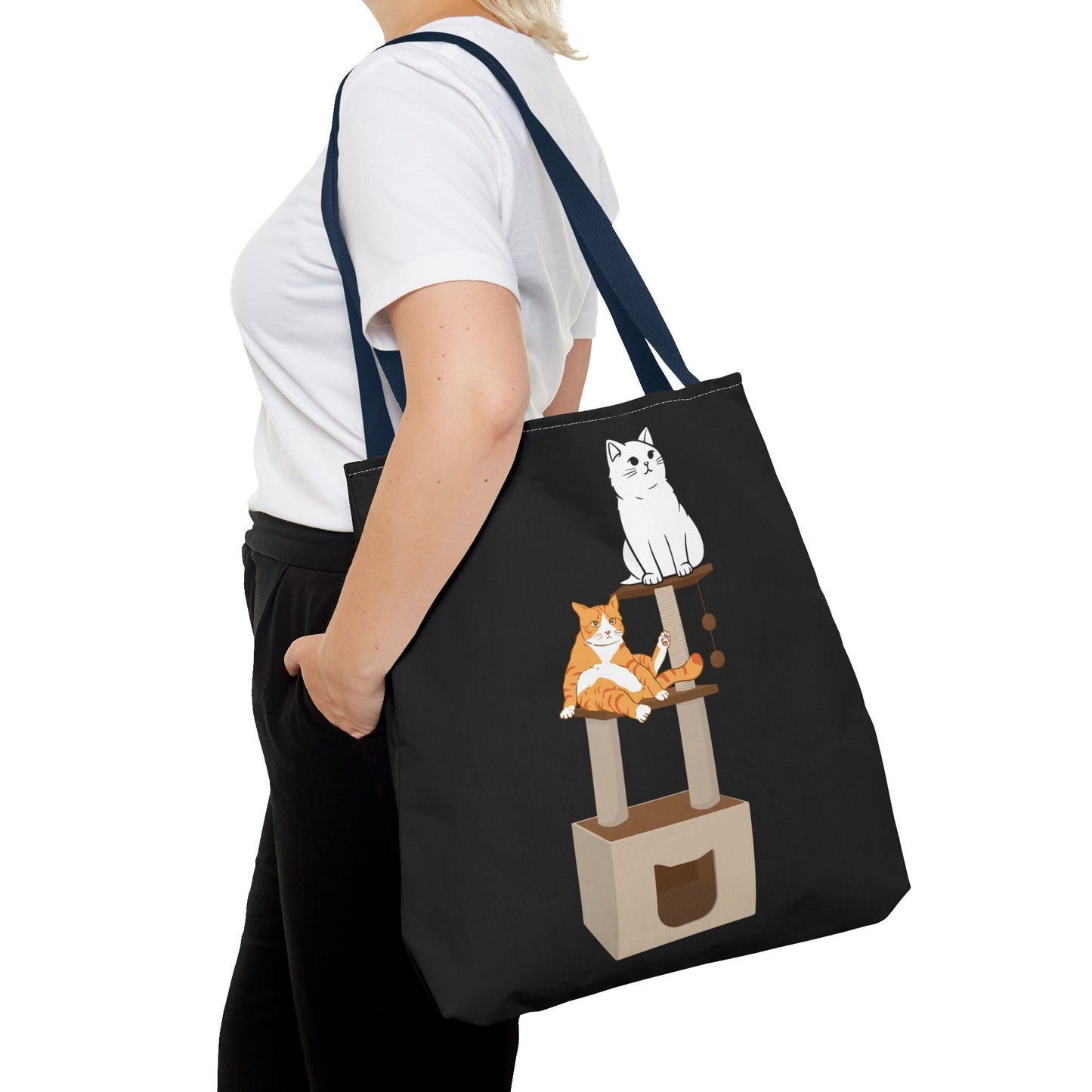Cute Cat Lover Tote Bag - Perfect for Pet Owners and Cat Enthusiasts