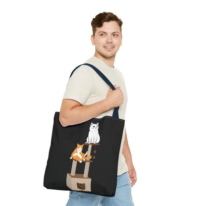 Cute Cat Lover Tote Bag - Perfect for Pet Owners and Cat Enthusiasts