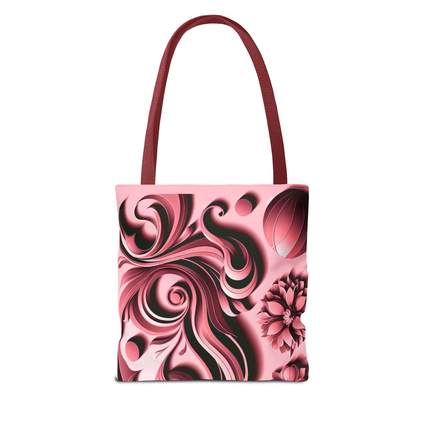 Stylish Floral Tote Bag - Elegant Floral Design for Everyday Use