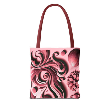 Stylish Floral Tote Bag - Elegant Floral Design for Everyday Use