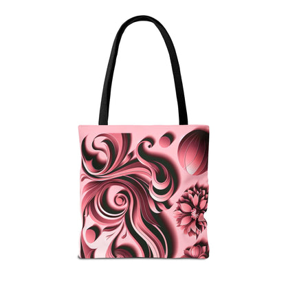 Stylish Floral Tote Bag - Elegant Floral Design for Everyday Use
