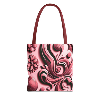 Stylish Floral Tote Bag - Elegant Floral Design for Everyday Use