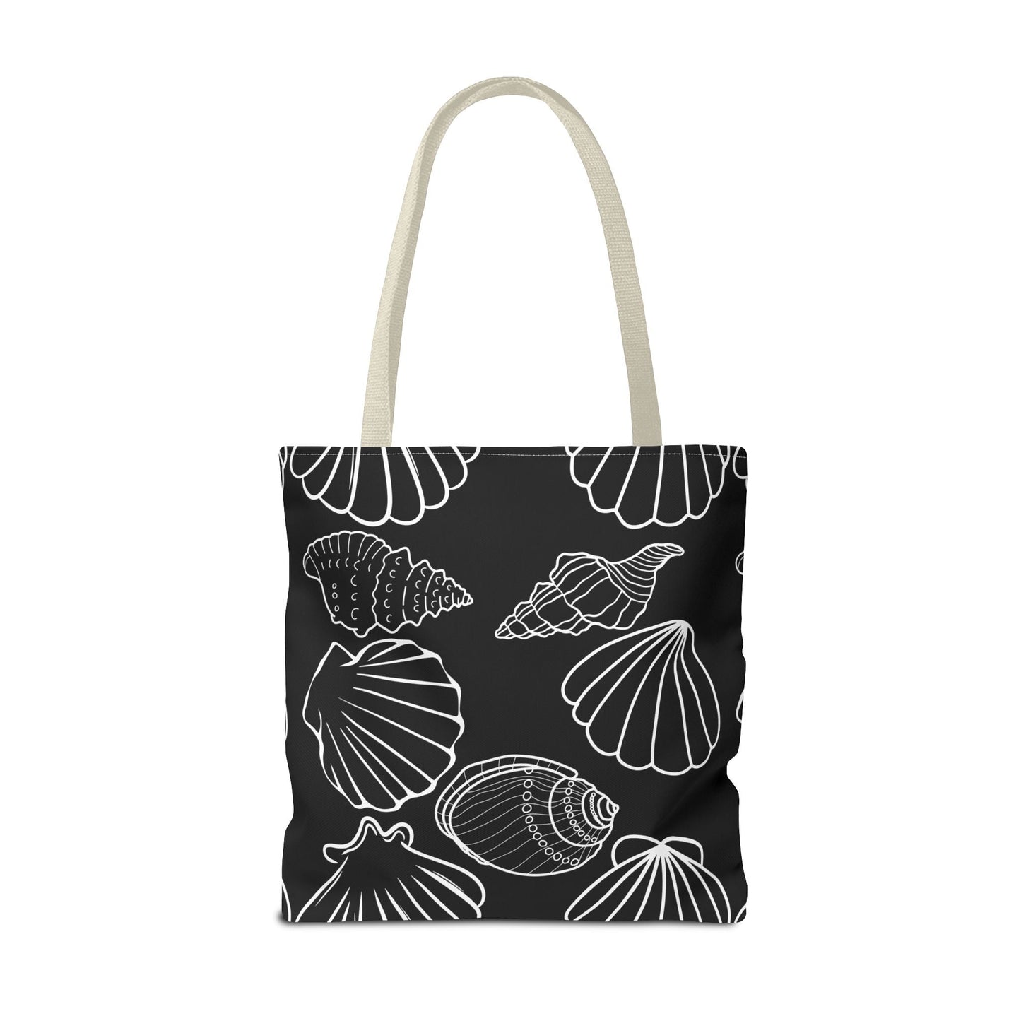 Elegant Shell Pattern Tote Bag - Perfect for Beach Days & Everyday Use